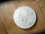 Moneda 1 koroana 1898 Austria , argint , cal. f.buna, Europa