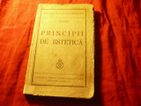 George Calinescu - Principii de Estetica - Prima Ed. 1939 Fundatia pt.Literatura