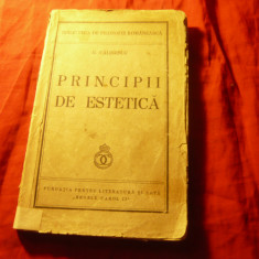 George Calinescu - Principii de Estetica - Prima Ed. 1939 Fundatia pt.Literatura