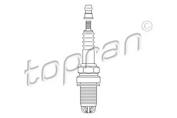 Bujie MERCEDES SPRINTER 2-t platou / sasiu (901, 902) (1995 - 2006) TOPRAN 110 326