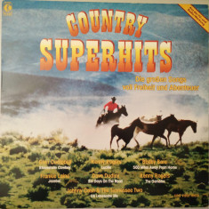 VINIL Various ‎– Country Superhits (-VG)