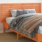 vidaXL Tăblie de pat pentru perete, 166x3x63 cm, lemn masiv de pin 844503