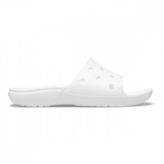 Papuci Kid&#039;s Classic Crocs Slide Alb - White