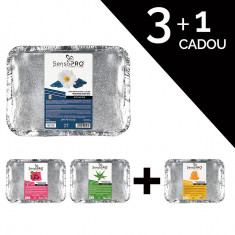 Set 3+1 Gratuit Ceara Epilat Traditionala SensoPRO Milano Mix Pack, 500g