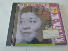Dinah Washington - all of me, cd