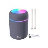 SMARTECH Umidificator de aer cu ultrasunete, difuzor aromaterapie 300ML, cu iluminat LED, pentru casa, birou si masina STH-4