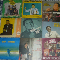 vinil Gica Petrescu 3 albume,pret in descriere,Iubesc tangoul,Tangouri celebre