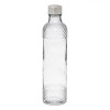 Sticla Apa Diamond 1L Transparenta cu Capac Metalic - Sticla Refolosibila Eleganta