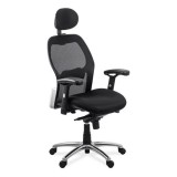 Scaun de birou ergonomic multifunctional SYYT 9513, suport lombar reglabil, mesh, cotiere reglabile, 150 kg