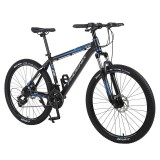 Cumpara ieftin Bicicleta MTB 26 inch, 21 viteze, jante aluminiu, frane disc, cadru 17 inch, schimbator Shimano