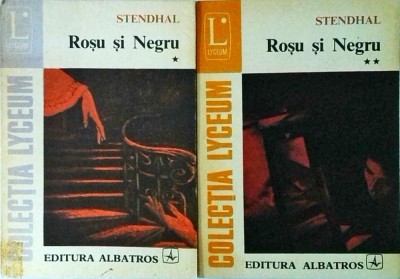 Stendhal - Rosu si negru, 2 volume foto