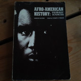 Afro-American history: primary sources (ed. Thomas R. Frazier, 1971)