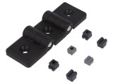Balama Neagră 109mm Tehnopolimer pentru Profile