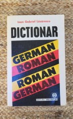 DICTIONAR ROMAN-GERMAN, GERMAN ROMAN-IOAN LAZARESCU