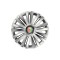 Set 4 capace roti Cu Inel Cromat Royal R16 Compatibil Cu Alfa Romeo