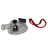 Capac colector transparent oval 240 cm3 - bovine