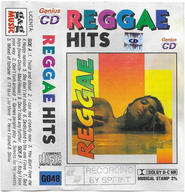 Caseta Reggae Hits, originala