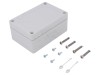 SPELSBERG Carcasa Universala ABS Gri IP67 (82x122x55mm) Serie TG ABS Rezistenta Mecanica IK07