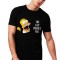 Tricou barbati negru - Simpson - L