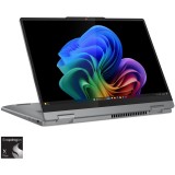 Laptop Lenovo IdeaPad 5 2-in-1 14Q8X9 cu procesor Snapdragon&reg; X Plus X1P-42-100 pana la 3.4GHz, 14 WUXGA, OLED, Touch, 16GB LPDDR5x RAM, 1TB SSD, Qual