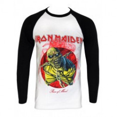 Tricou Maneca Lunga Iron Maiden: Piece Of Mind foto