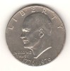 SV * SUA ONE DOLLAR 1776 - 1976 BICENTENARUL INDEPENDENTEI (2) +/- XF, America de Nord, Nichel