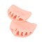 Set 2 bucati protectii pentru monturi, separatoare degete, elastic, universal, 7 x 9 cm, bej