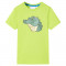Tricou pentru copii, lime, 104 GartenMobel Dekor