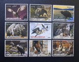 Afganistan 2000 - Seria Completă Păsări Rapitoare și Bufnițe 9 Valori MNH - Cod: -SW13