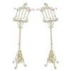 Set doua suporturi pentru partituri antik white RW-53, Ornamentale