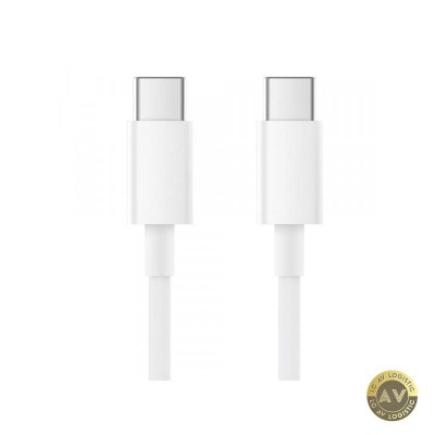 Cablu Date si Incarcare USB-C - USB-C Xiaomi 100W 1.5m Alb SJV4108GL foto