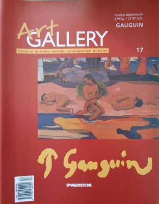 REVISTA ART GALLERY NR.17 GAUGUIN-EDITOR PETROS KAPNISTOS-250367 foto