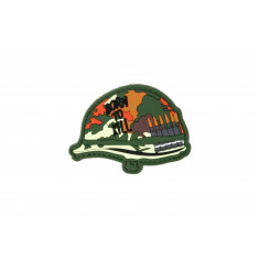 Patch &quot;BORN TO KILL HELMET&quot; 3D [GFC TACTICAL]