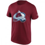 Colorado Avalanche tricou de bărbați Primary Logo Graphic dark red - S
