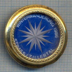 AX 175 INSIGNA - TURISM MONTAN 1986 -WINTERWANDERUNG -STRASS/ZILERTAL -AUSTRIA