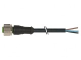 Cablu de conectare M12 PIN 5 drept 5m 125VAC 4A PVC