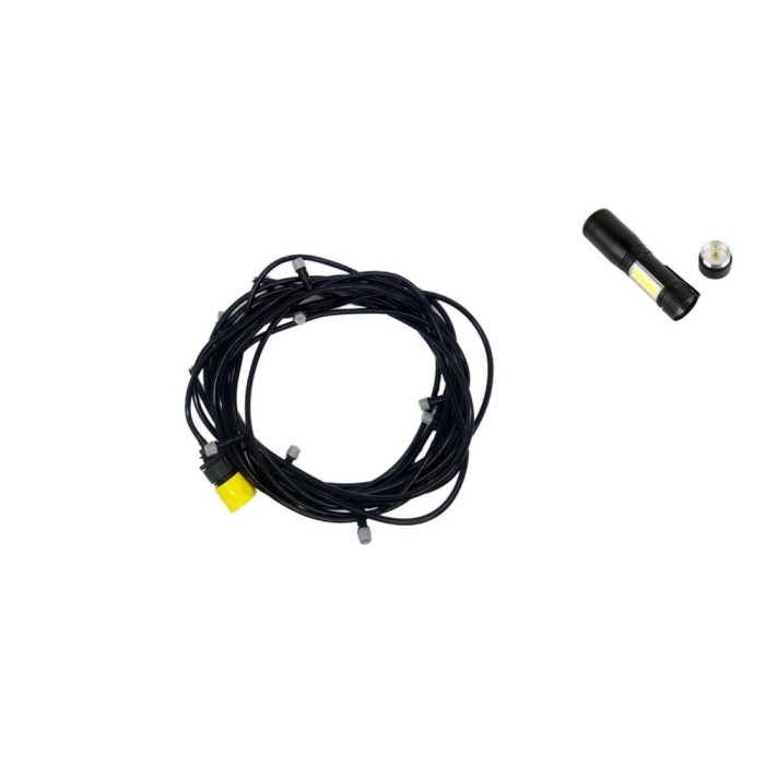 Kit pentru racire terasa cu vapori de apa prin pulverizare Patio Mistcooling + Cadou mini Lanterna