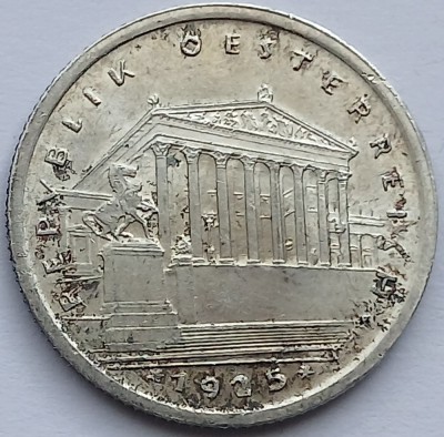 Austria, 1 Schilling 1925 foto