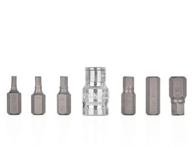 Set biti HEX, H4-H12, 7 bucati, Geko G10040 foto