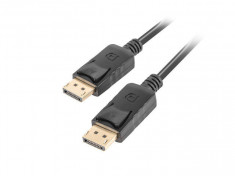 Cablu Lanberg DisplayPort - DisplayPort 3m Black foto