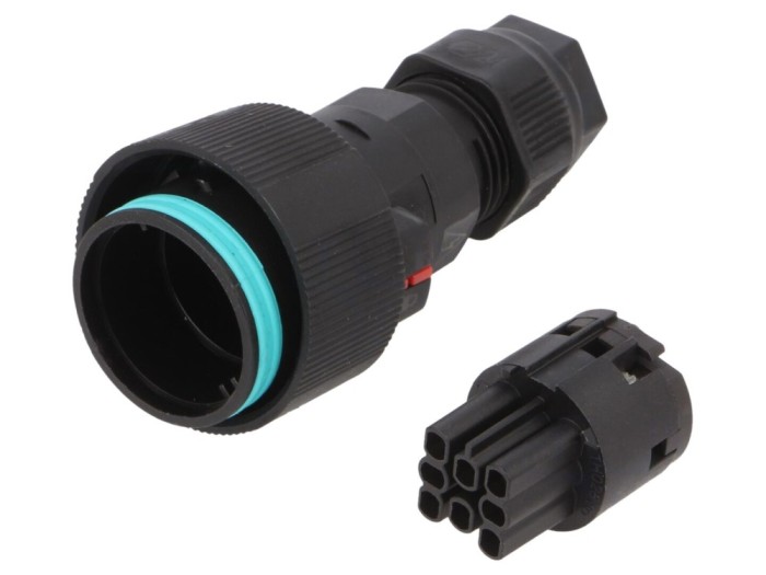 Conector Alimentare AC mamă IP68