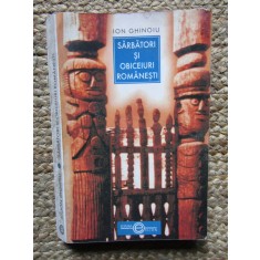 SARBATORI SI OBICEIURI ROMANESTI - ION GHINOIU