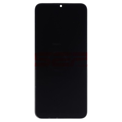LCD+Touchscreen cu Rama Samsung Galaxy A02S / A025F BLACK COMPATIBIL NON-EU (160mm) foto