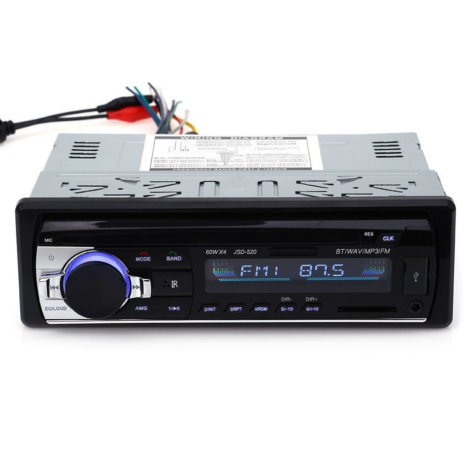 Radio MP3 Player Casetofon auto USB SD BT 4x60W Telecomanda cu Garantie  2ani | Okazii.ro