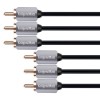 Cablu RCA Kruger&Matz, 3RCA-3RCA, 1.8m