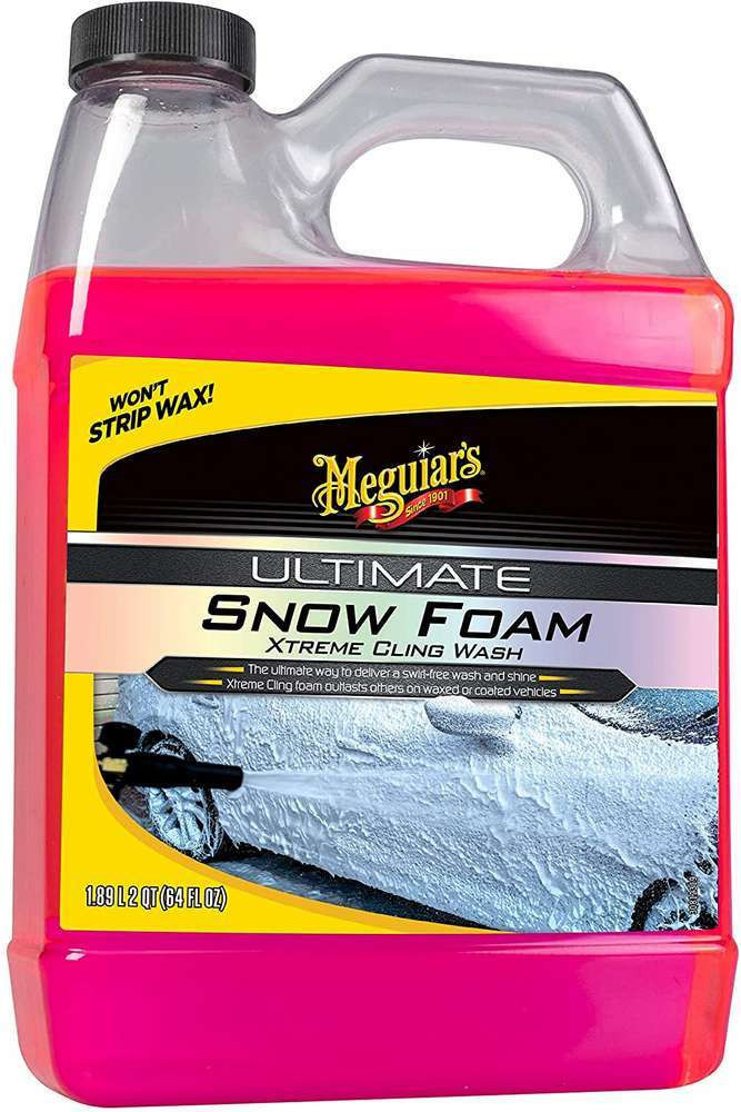 Espuma de nieve para prelavado de coche Meguiar's Ultimate Snow Foam, 946  ml - G191532EU - Pro Detailing
