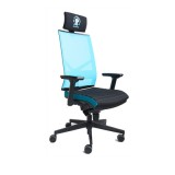 SCAUN GAMING BATTLE CYAN