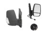 Oglinda exterioara Ford Transit/Tourneo, 01.2014-, Dreapta, reglare electrica; texturat; incalzita; scurt; geam convex; cromat; 6 pini; semnalizare a