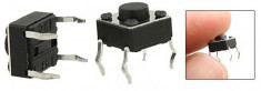Push buton 6x6mm, inaltime 4mm - 124306 foto
