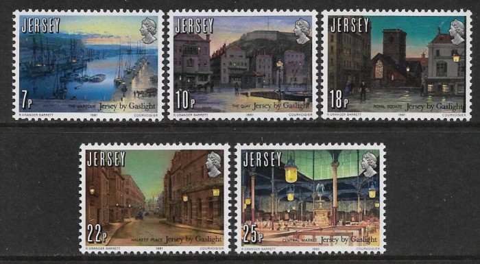 Jersey 1981 - Iluminatul public. serie neuzata